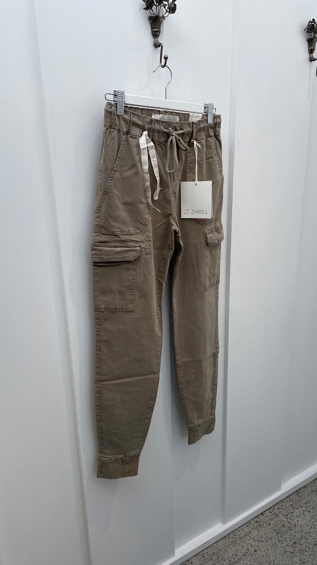Zhrill Daisey Pant - Taupe - Shop 9