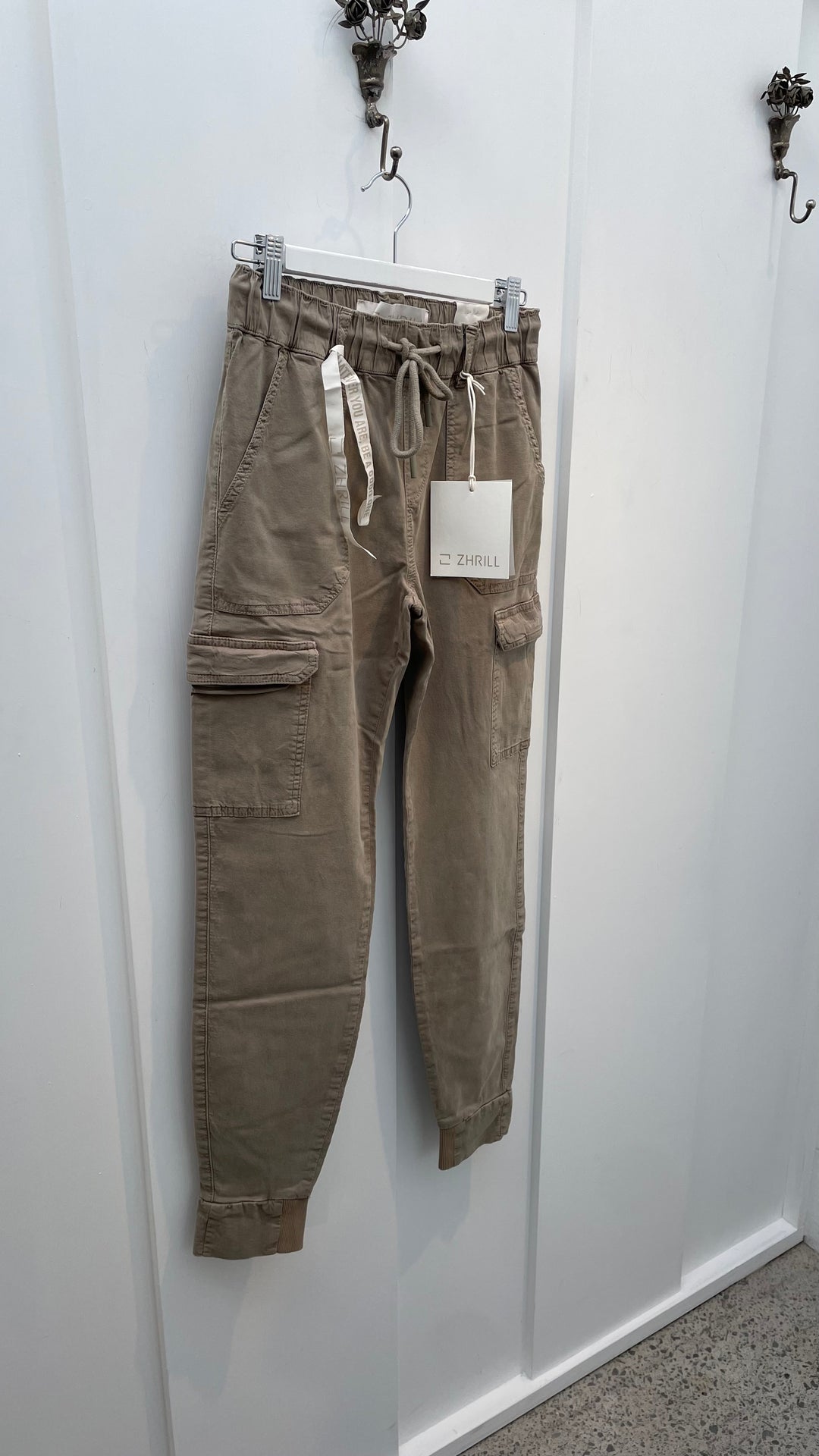 Zhrill Daisey Pant - Taupe - Shop 9