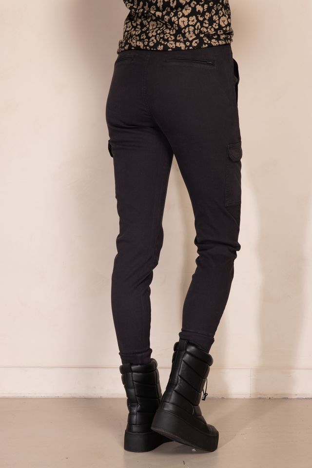 Zhrill Daisey Striped Pant - Black - Shop 9
