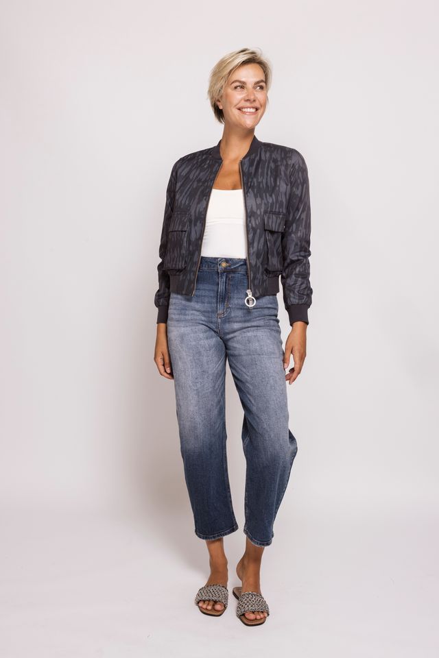 Zhrill Iza Straight Fit Jeans - Blue