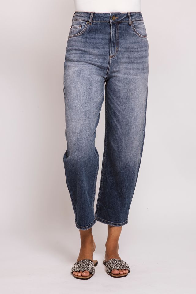 Zhrill Iza Straight Fit Jeans - Blue