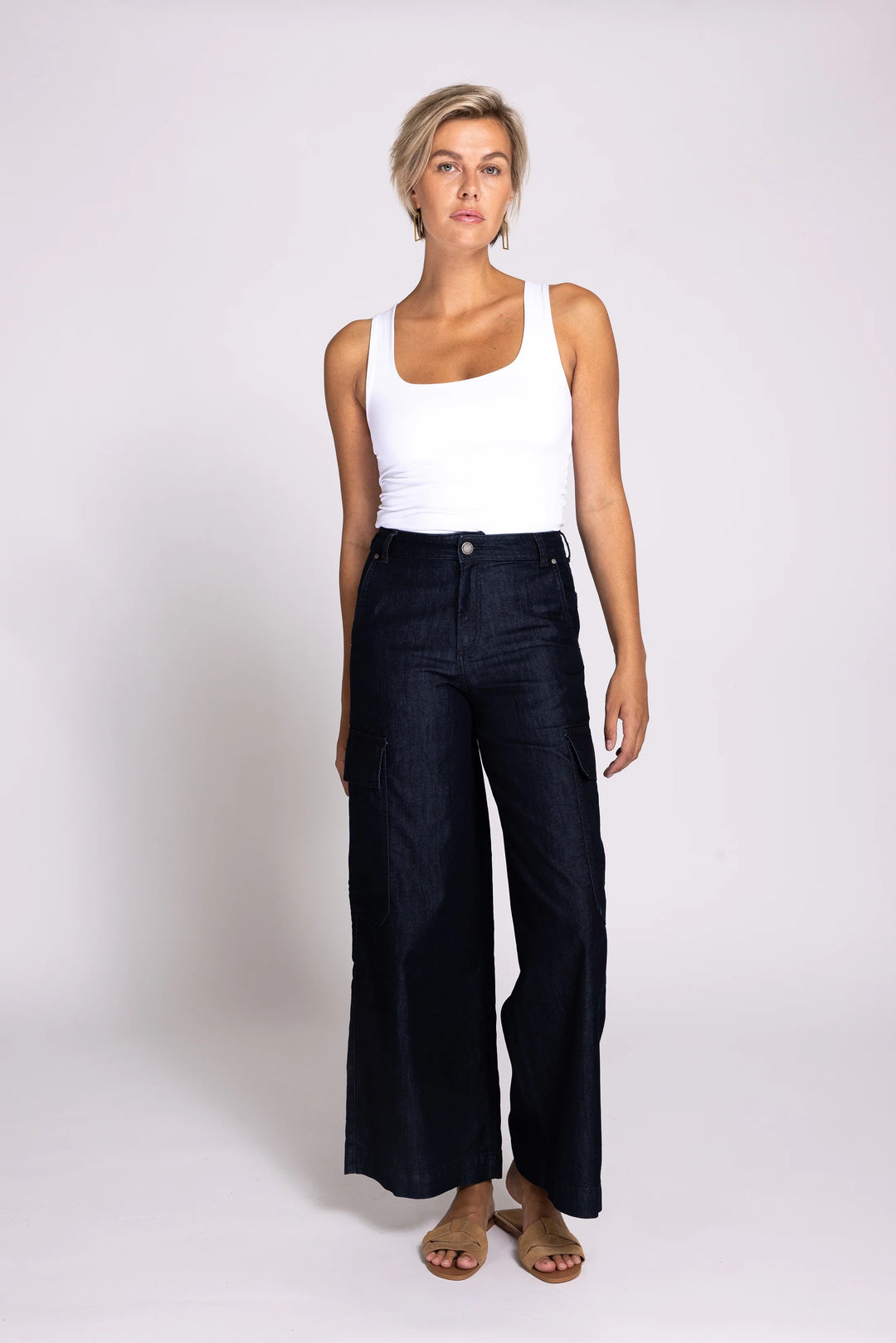 Zhrill Lin Pant - Blue - Shop 9
