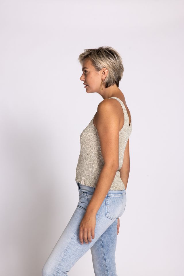 Zhrill Narala Tank - Mud - Shop 9