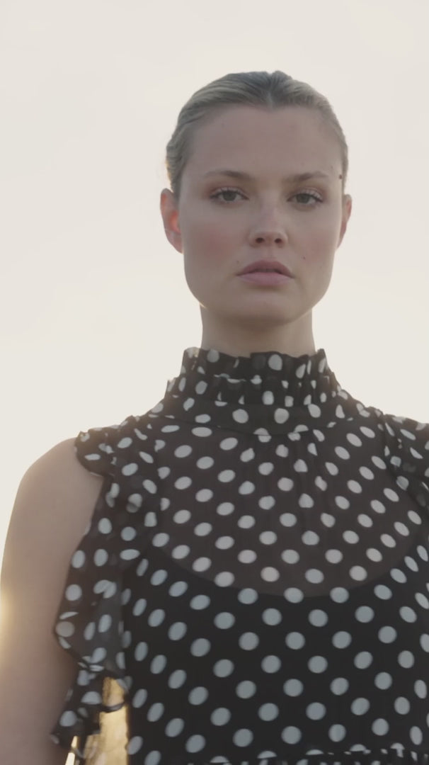 Trelise Cooper You Tier Me Up Dress - Black/White