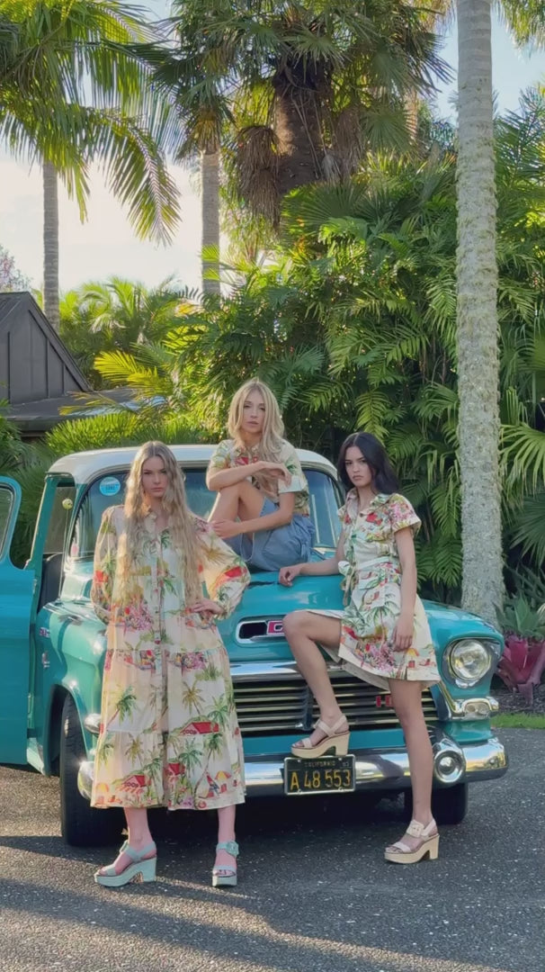 Coop Cargo-On Dress - Palm Beach