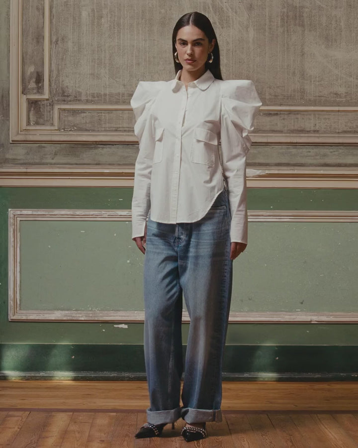Mes Demoiselles Song Shirt - Ivory