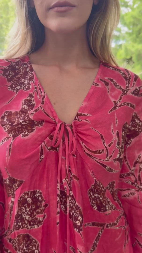 Curate Don't Get It Twisted Dress - Watermelon