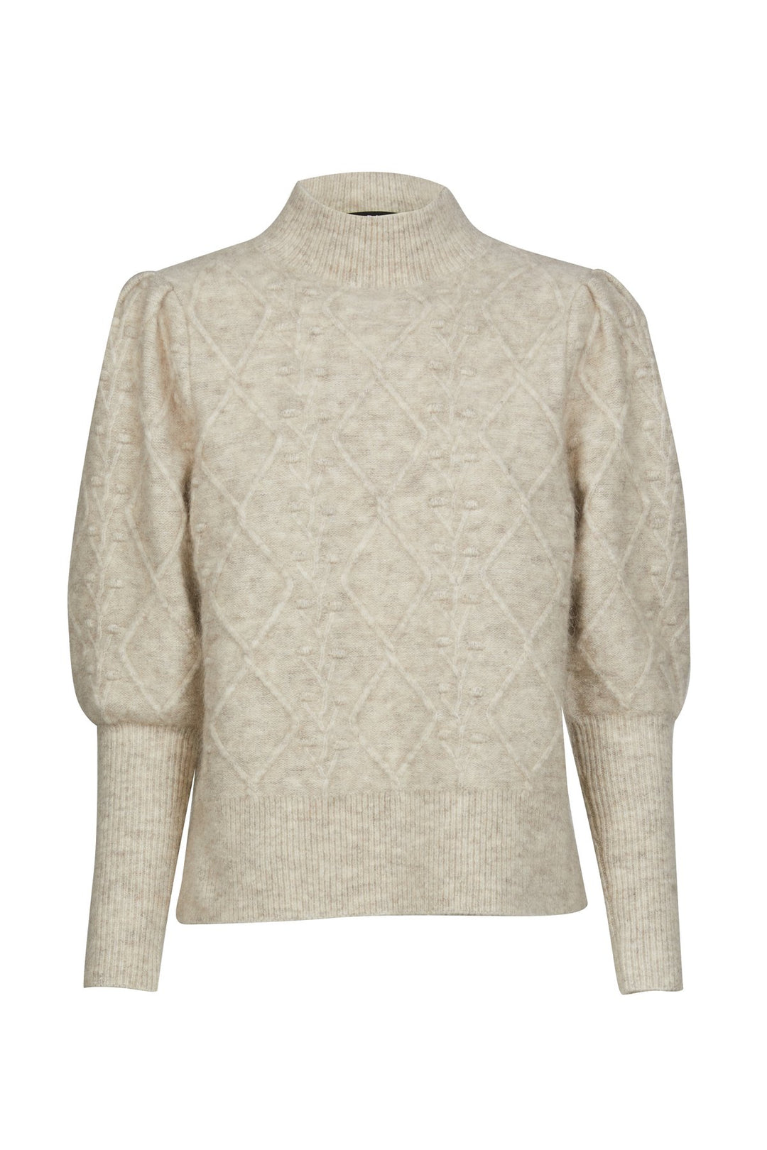 Cable Queenie Jumper - Oatmeal - Shop 9
