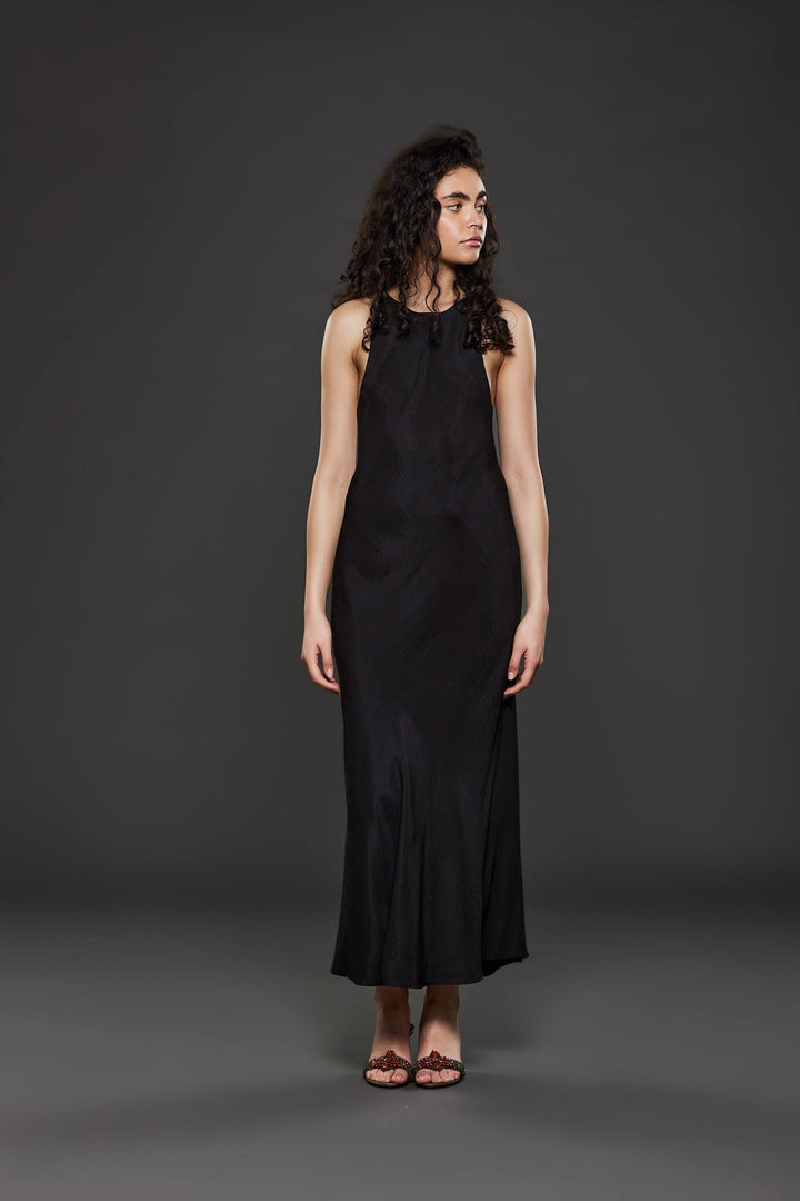 Knuefermann Zulu Dress - Silk Black - Shop 9
