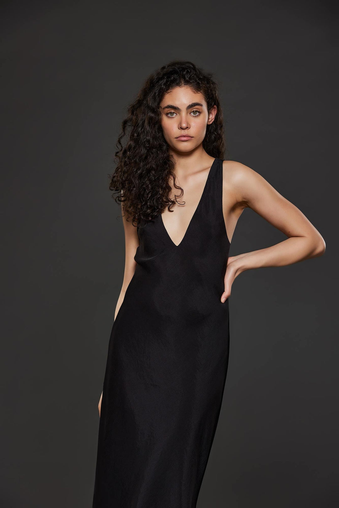 Knuefermann Zulu Dress - Silk Black - Shop 9