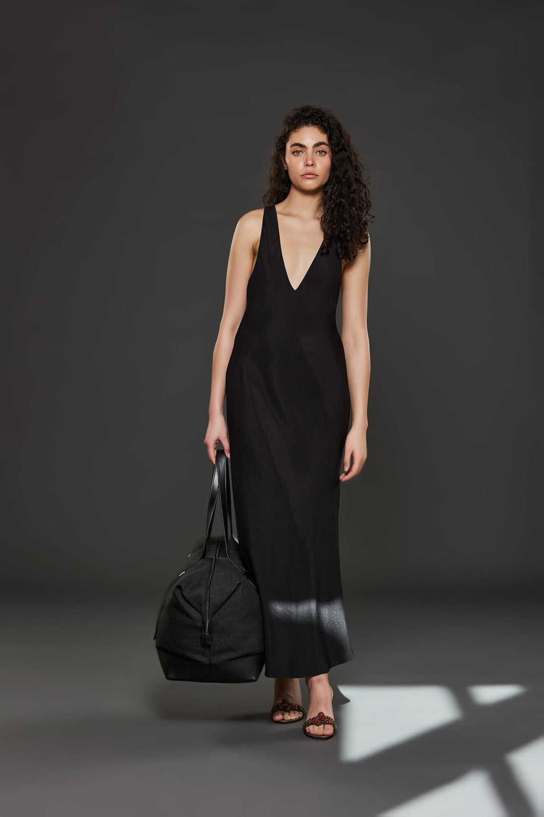 Knuefermann Zulu Dress - Silk Black - Shop 9