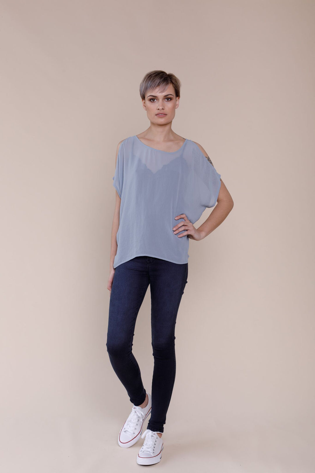 Loaf &amp; Coco Drogo Top - Alloy - Shop 9