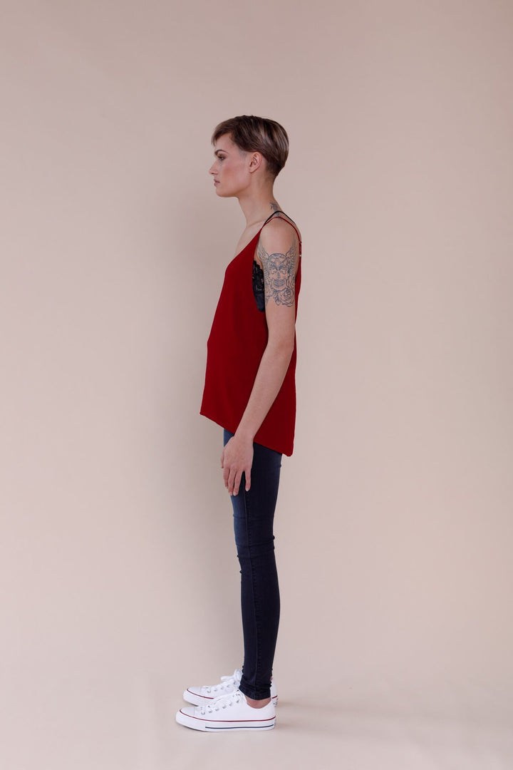 Loaf &amp; Coco Shae Cami - Red - Shop 9