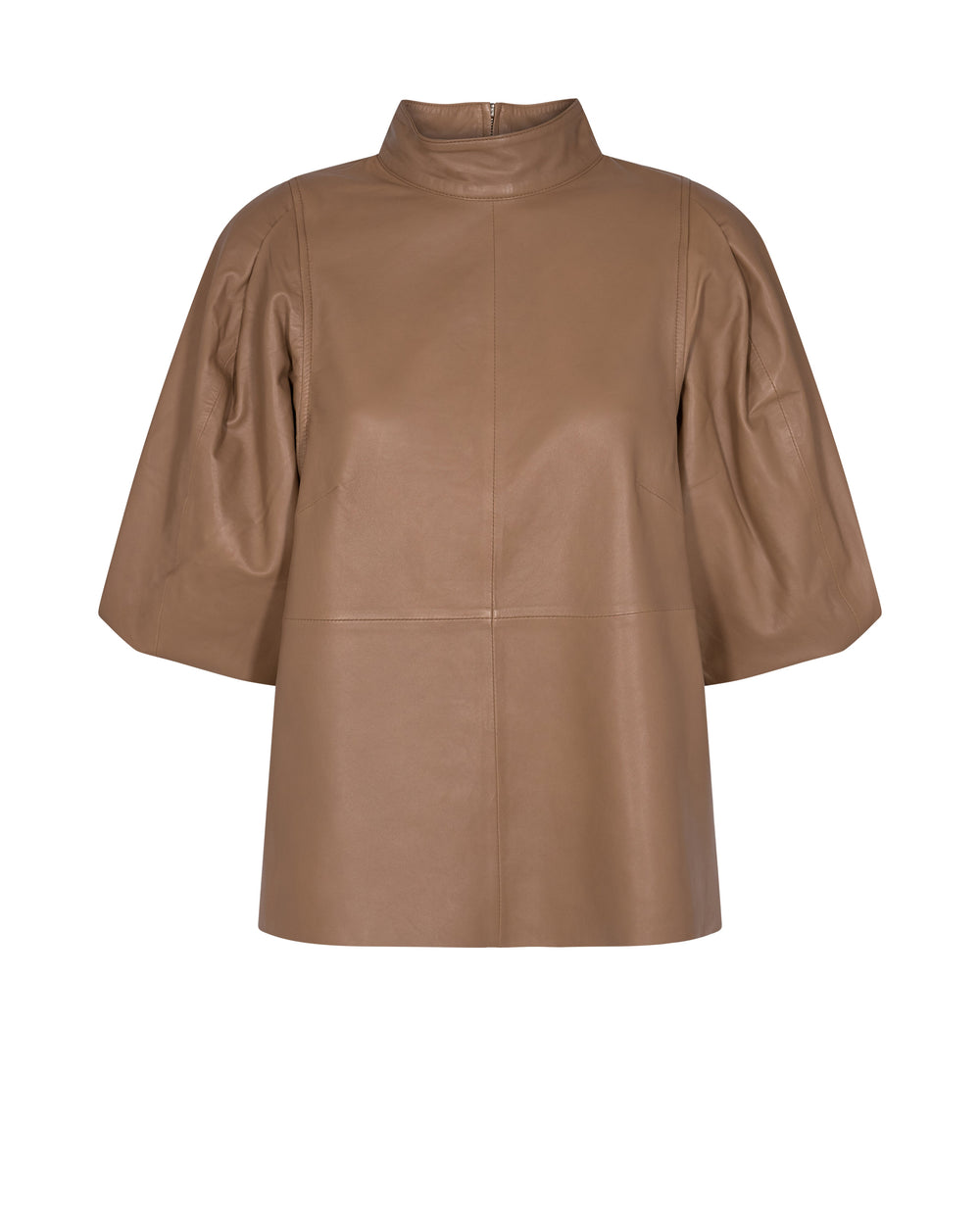 Mos Mosh Cassandra Leather Blouse - Shop 9