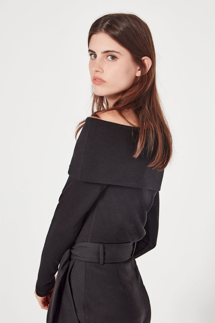 Shjark Margaux Top in Black - Shop 9