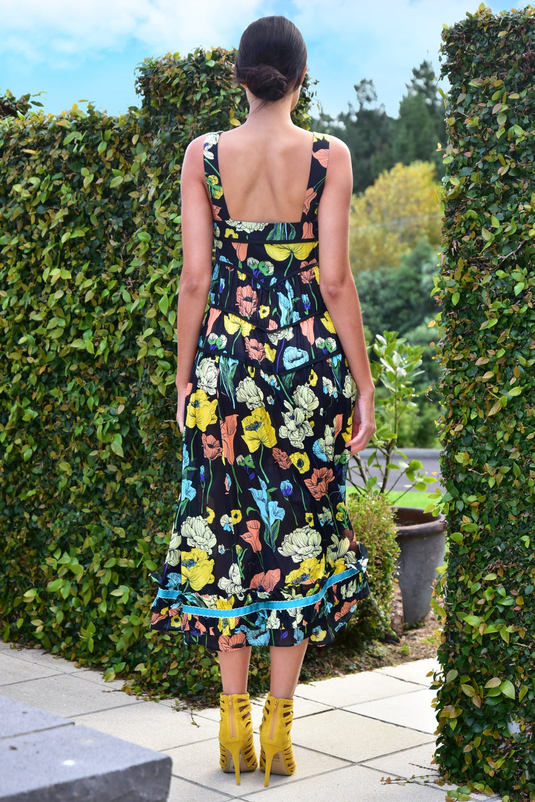 Trelise Cooper Sun-Day Style Dress - Black Floral - Shop 9
