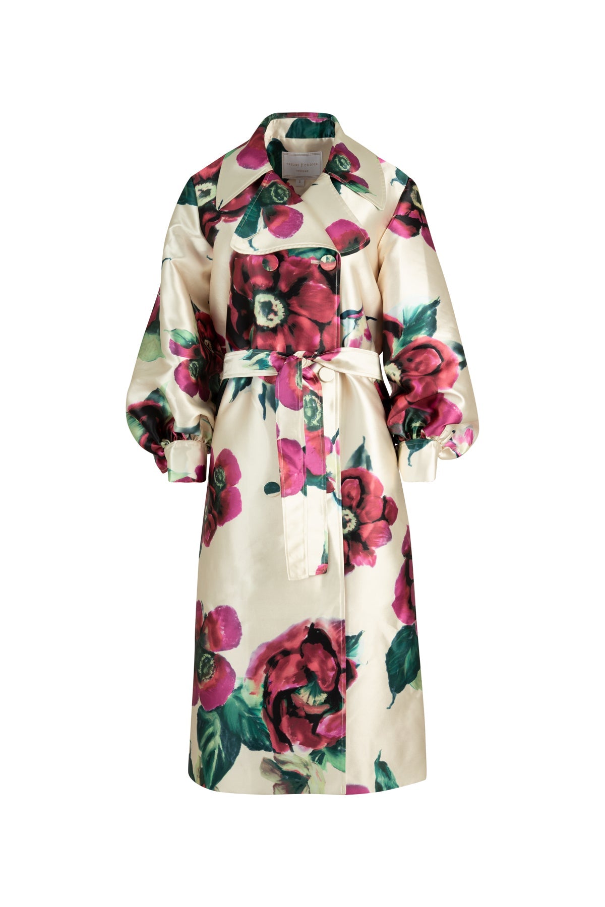 Trelise Cooper Up, Puff & Away Coat Cream Floral Shop 9