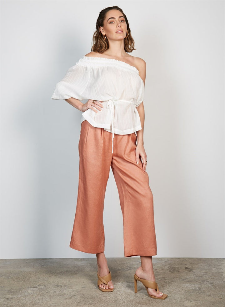 Wish The Label Siena Blouse - Ivory - Shop 9