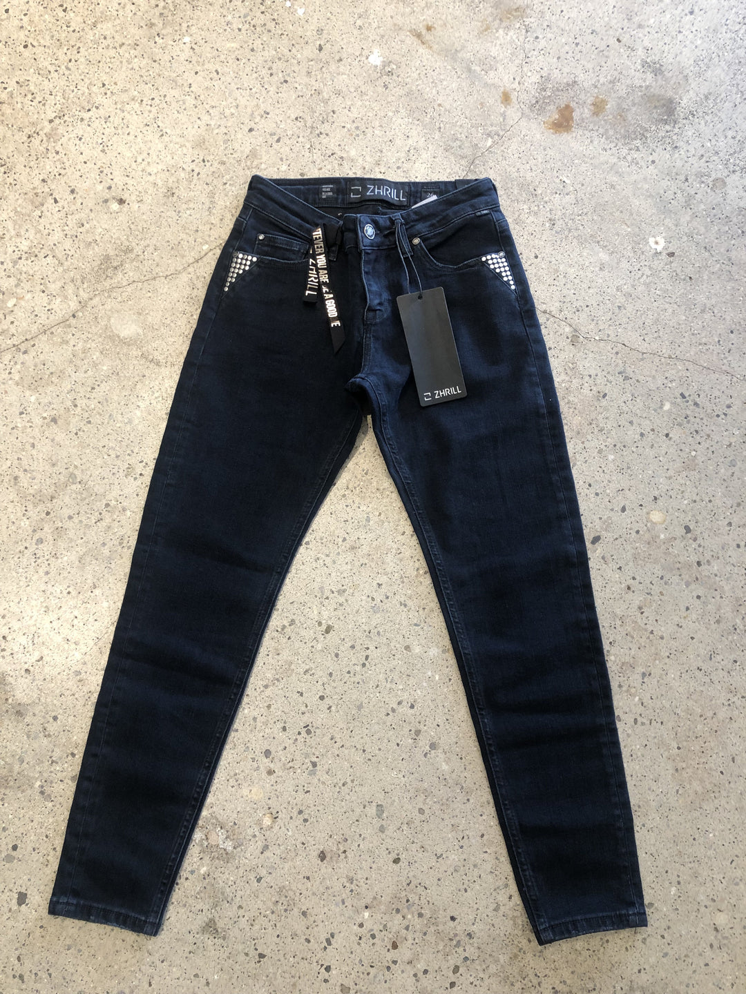 Zhrill Nova Black Jeans - Shop 9